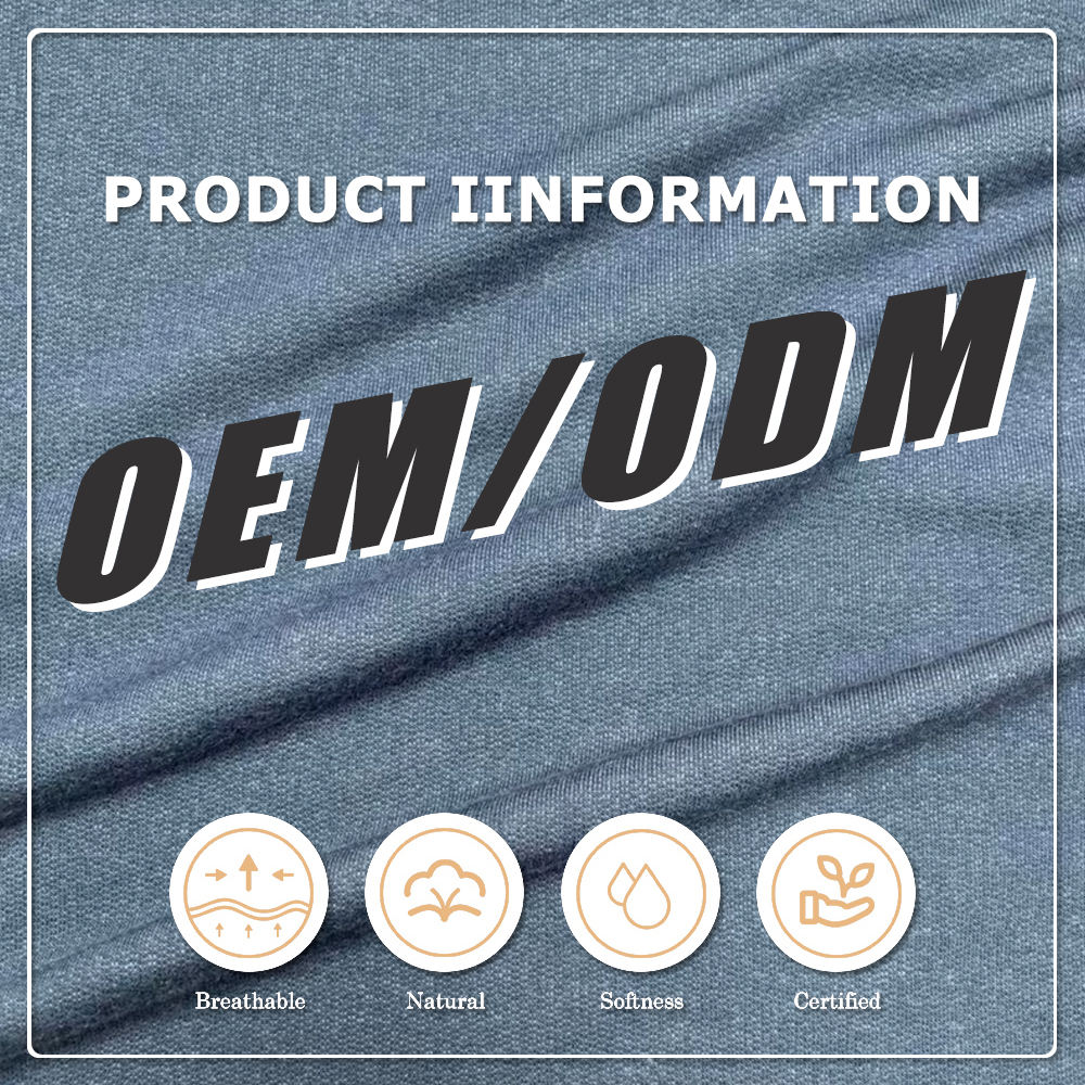 OEM/ODM Organic 60% Cotton 40% Recycled Polyester Shrink-Resistant Brushed Sueded Fleece Fabric Windproof Breathable 260 GSM