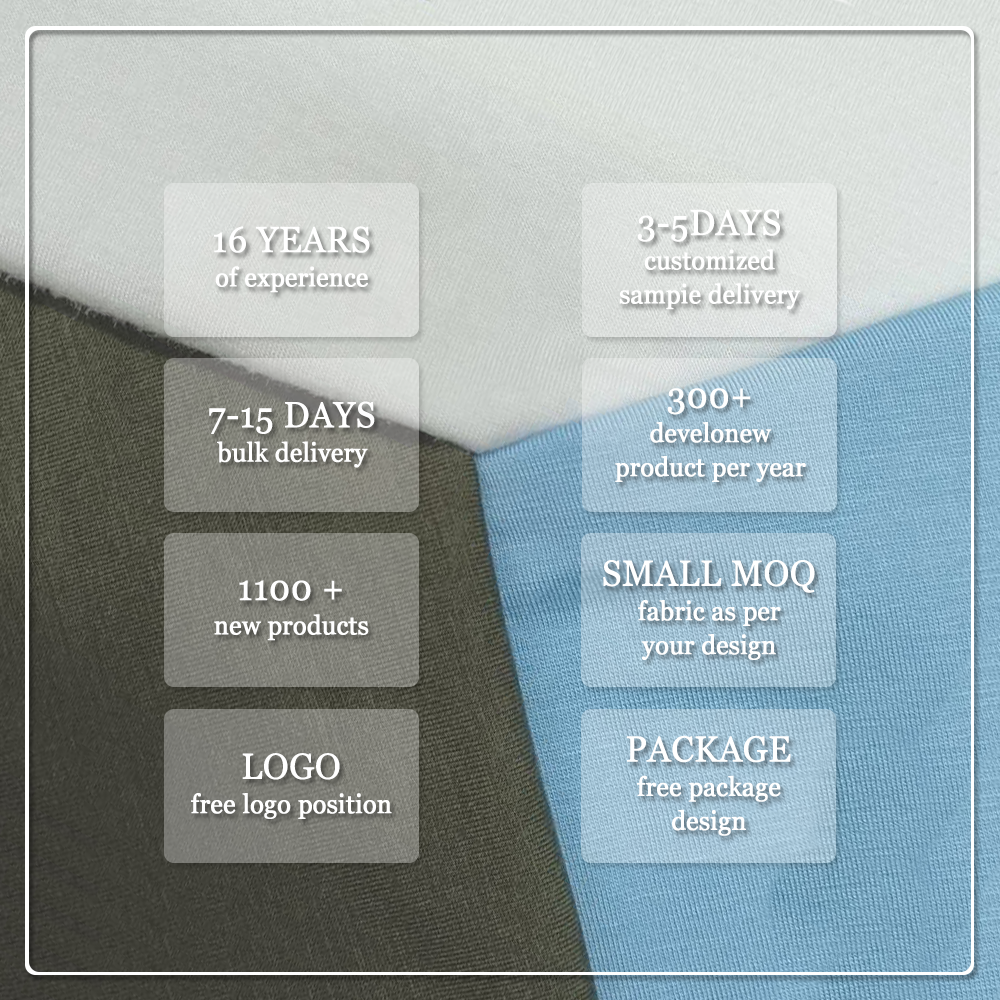 Breathable Stretch Stain Repellent Organic Eco-Friendly 68% Bamboo Lyocell 22% Chitosan 10% Spandex 220GSM Fabric for Overshirt