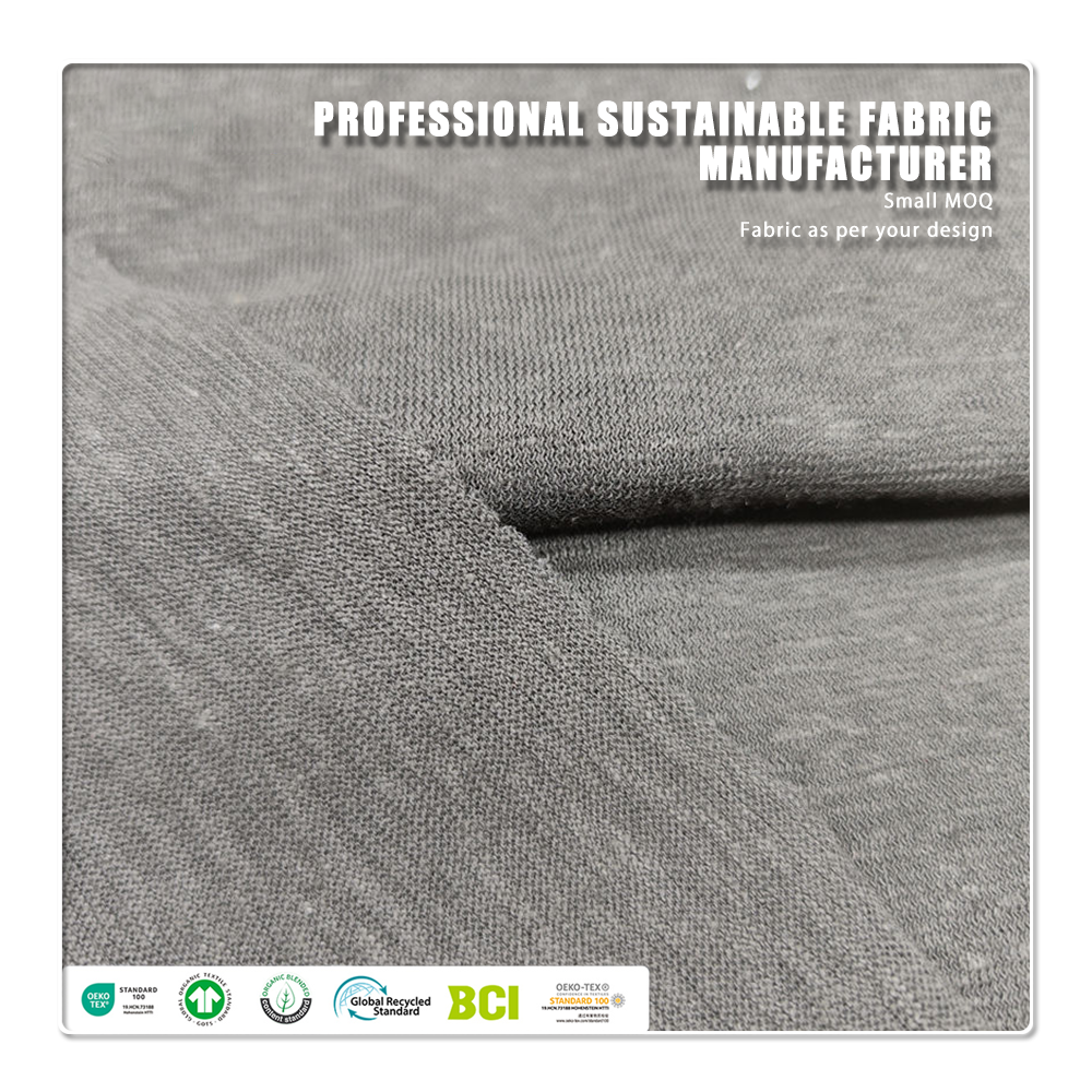 Fabrik Campuran Linen 55% dan Kapas 45% yang Lembut, Ringan (165gsm), Kedap Air, Licin, Anti-Bakteria, dan Mampan: Sesuai untuk Abaya dan Pakaian Sukan