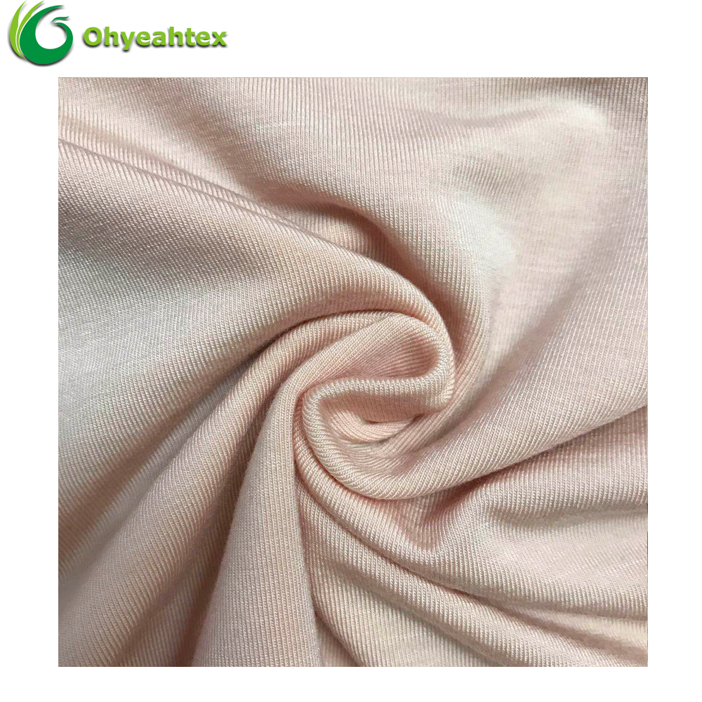 Tencel Modal Spandex Jersey – 95% Tencel Modal 5% Spandex, 170gsm Soft Breathable Stretchy Fabric for Loungewear & T-Shirts