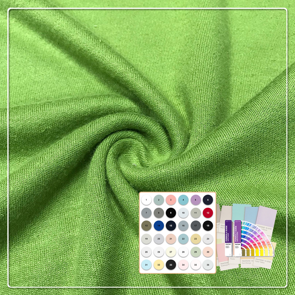 Jersey pour enfants en bambou durable – Tissu tricoté respirant et léger pour les vêtements de sport et les vêtements de nuit pour garçons et filles