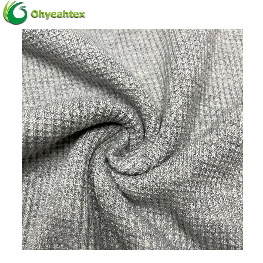 Natural Bamboo Hemp Interlock Fabric – 70% Bamboo 30% Hemp Anti-Bacteria Moisture-Absorbent Breathable for Home Textiles Baby Diapers