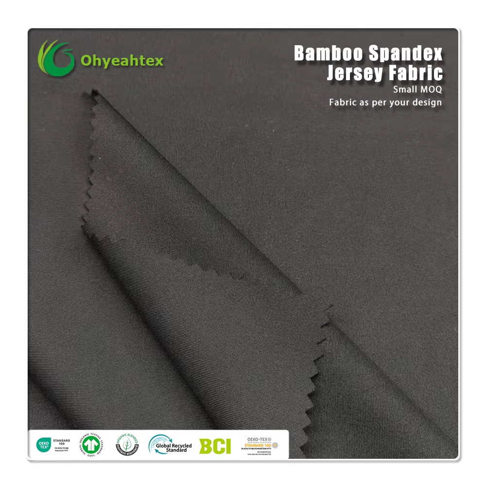 Soft Polyester Jersey Fabric – 100% Polyester, Breathable Moisture-Wicking Stretch Weft Knit for Boys' Apparel