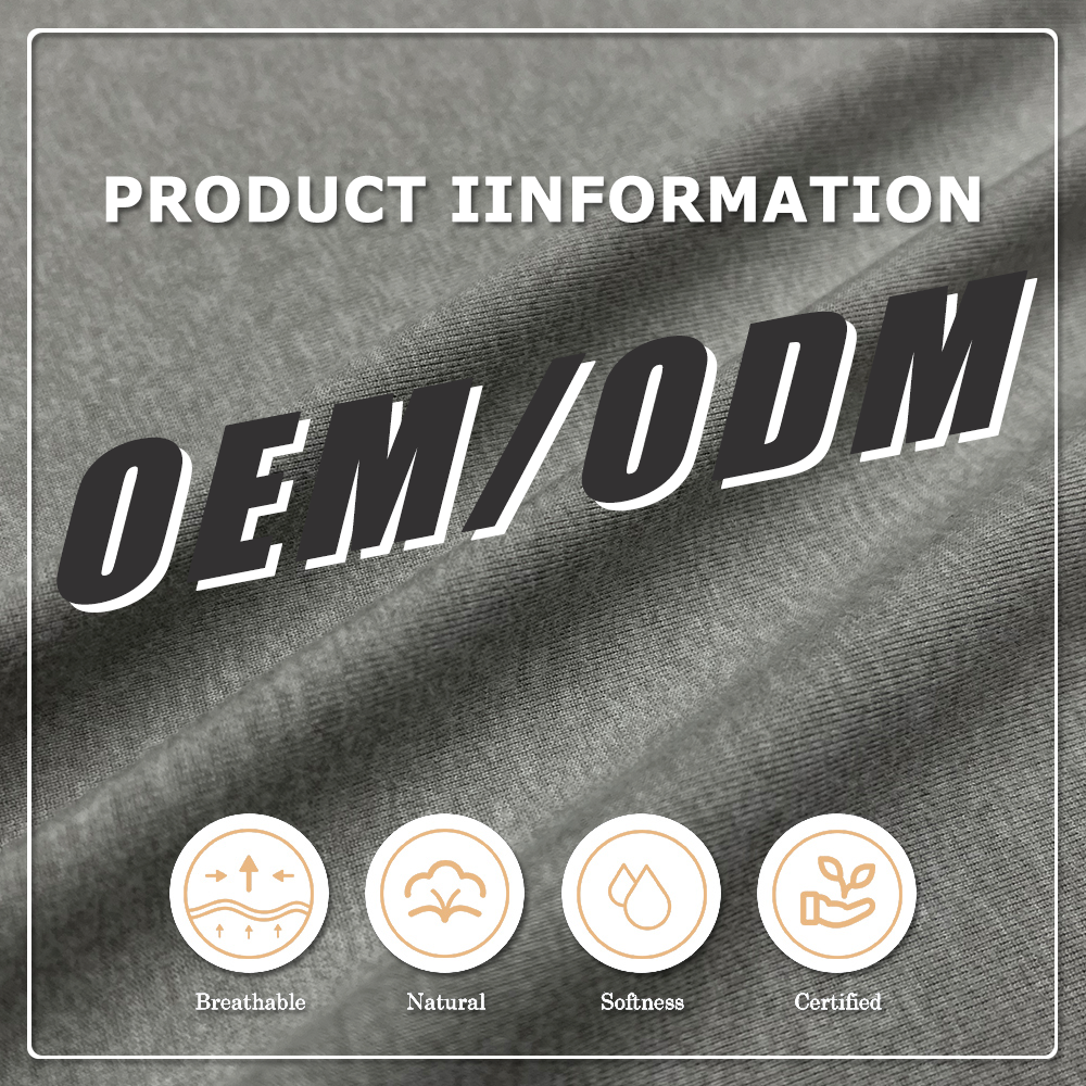 Hållbart miljövänligt material 200 g/m² 89% återvunnen polyester 11% elastan jerseytyg lämplig för sportkläder