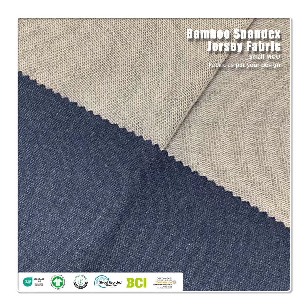 OEM/ODM Organic 60% Cotton 40% Recycled Polyester Shrink-Resistant Brushed Sueded Fleece Fabric Windproof Breathable 260 GSM