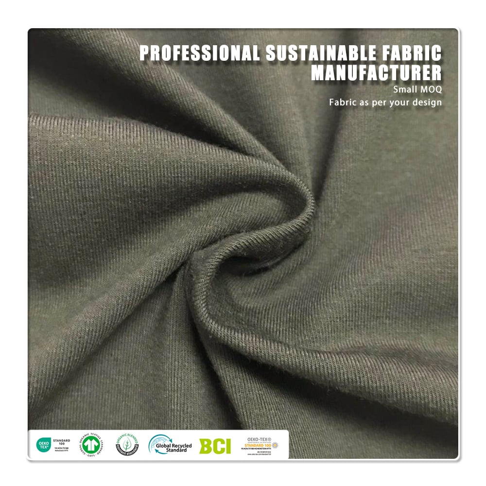 OEKO-TEX Bamboo Organic Cotton – 100% Certified, Anti-Bacteria Quick-Dry Breathable Comfortable Sustainable Fabric for Children's Clothes