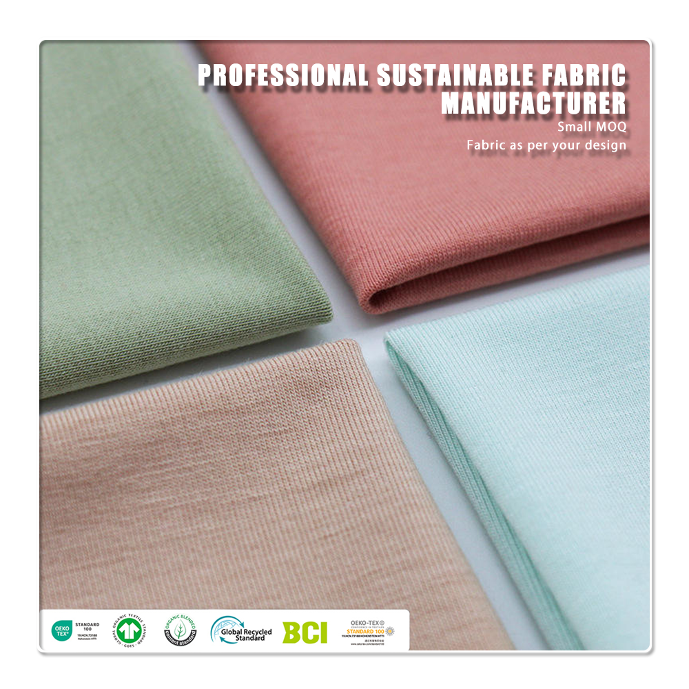 Super Comfortable Eco-Friendly Moisture-Absorbent Bamboo Organic Cotton Waffle Fabric 275gsm for Baby & Kids Clothes