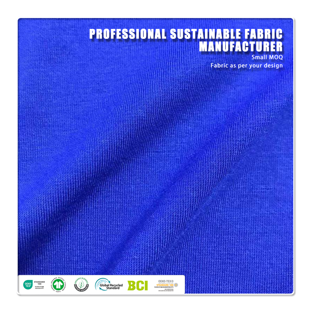 Eco-Multifunktions-Modal-Jersey – 92 % Modal, 8 % Spandex (190 g/m²), feuchtigkeitsabsorbierend, atmungsaktiv und wärmeregulierend sowie antibakteriell