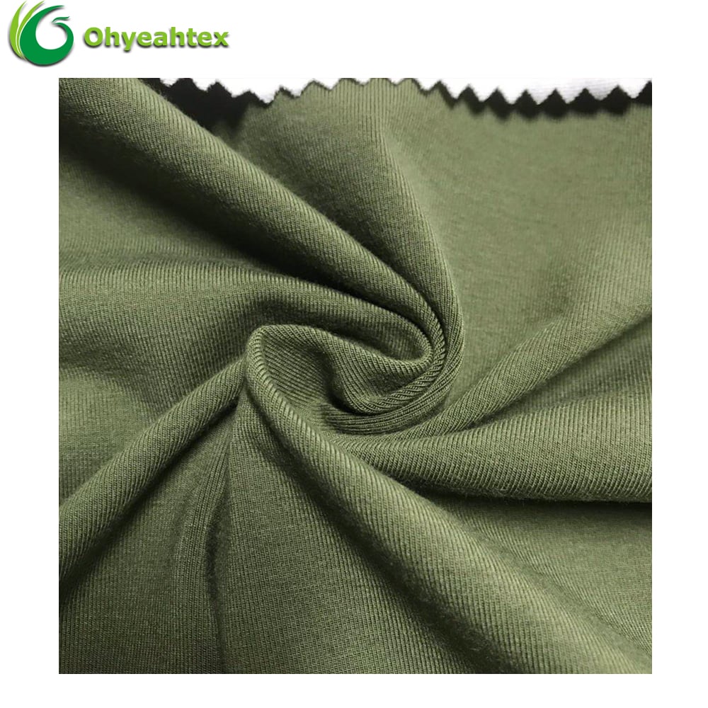 180g/m Bamboo Lyocell Spandex Jersey – Anti-Bacteria Moisture-Wicking Breathable Knit Fabric for Boys Sportswear & Activewear