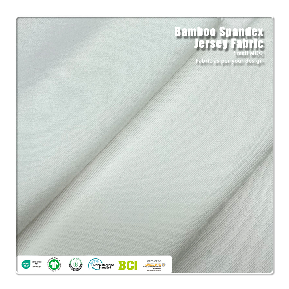 Bamboo Yoga Jersey – Advanced Eco-Digital Print with Biodegradable Elastane for Sustainable Stretch