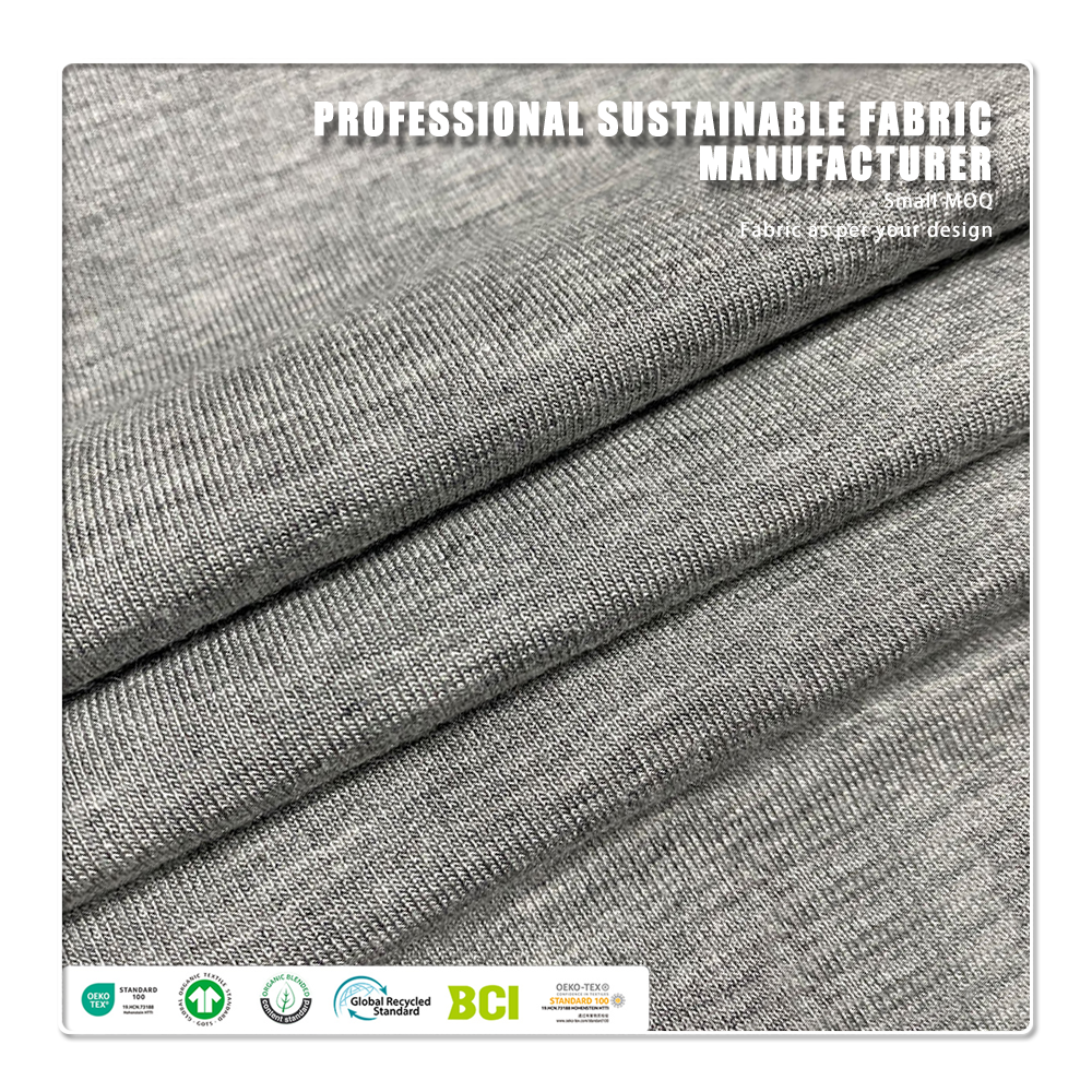 Micro-Modal-Stretch-Jersey – nachhaltiger, atmungsaktiver und leichter Strickstoff für T-Shirts und Sweatshirts – Großhandelspreis