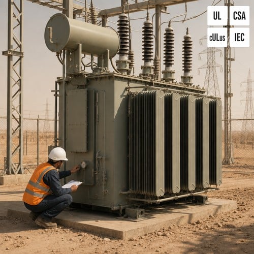 Transformers for Desert Climates: Specifying for 50C Ambient, Sandstorms, and Solar Load