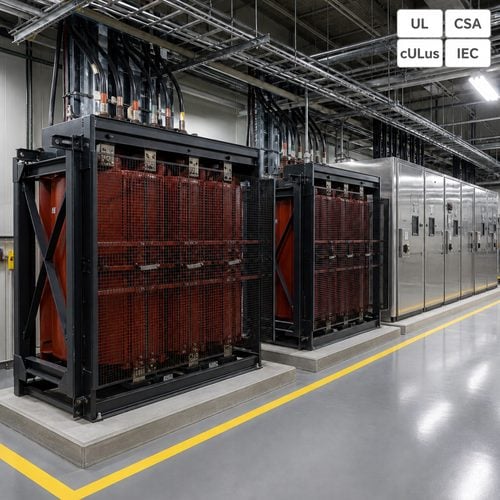34.5 kV vs 13.8 kV Choosing a Medium Voltage Transformer for Data Center Campuses