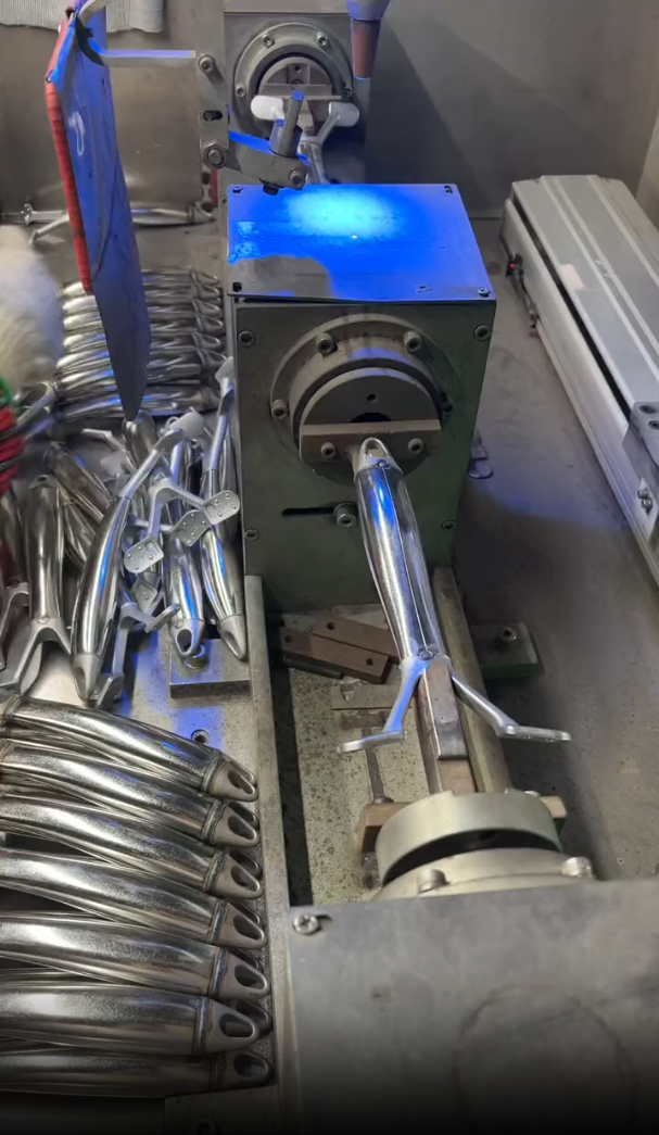Pot handle welding