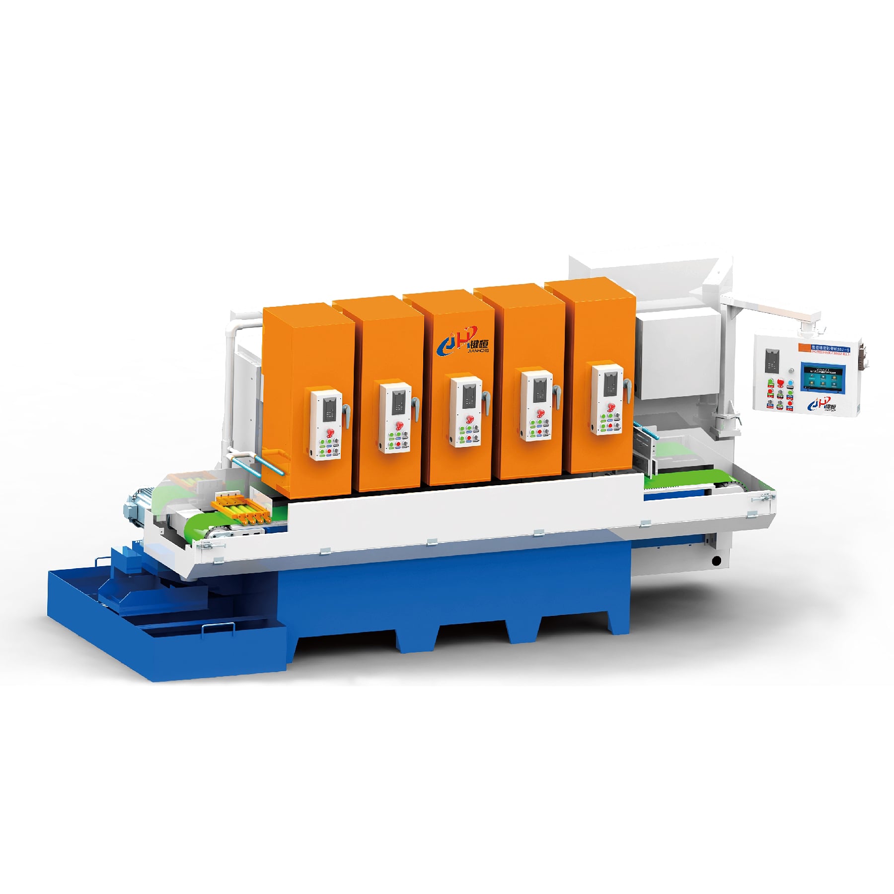 Five-head CNC Sanding Belt Grinding Machine CNC Precision Five-Head Sanding Machine