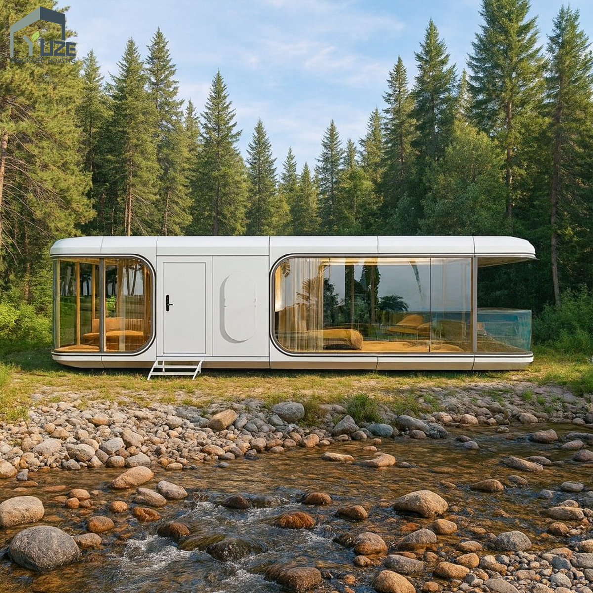 Futuristisches Space Capsule House: Design-Trends für 2025