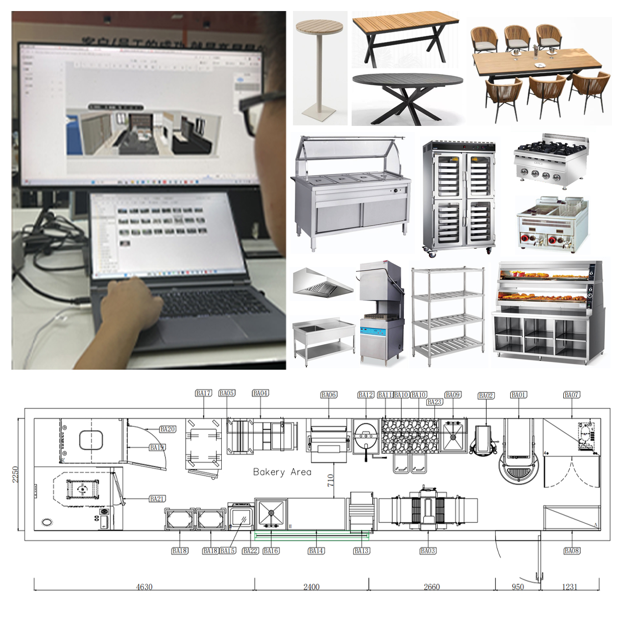 Furniture & Equipment Customization