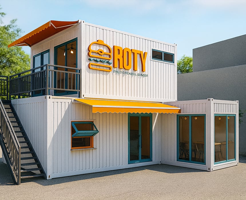 Neue Designvorstellung: Thai Hamburger Restaurant