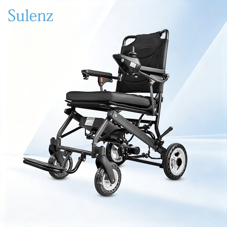 Hot-Selling Super Lightweight Comfortable Foldable Electric Wheelchair