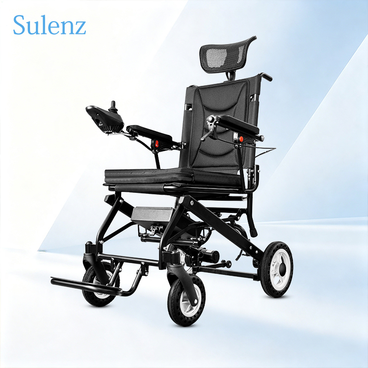 Hot-Selling Lightweight Comfortable Foldable Reclining Electric Wheelchair