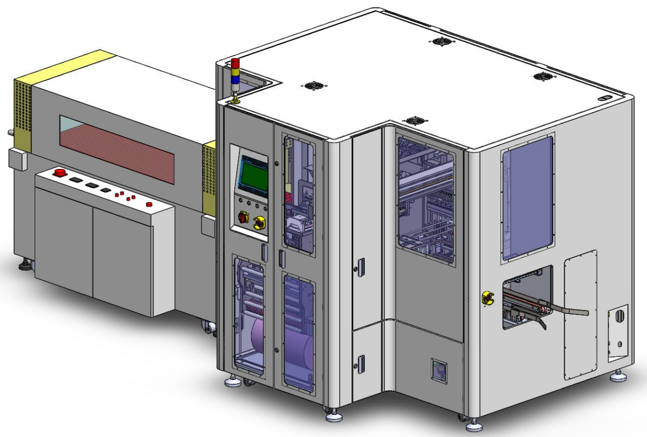 Double bag making high speed Middle-seal Corner-cutting  Wrapping Machine ---ZF02DL   