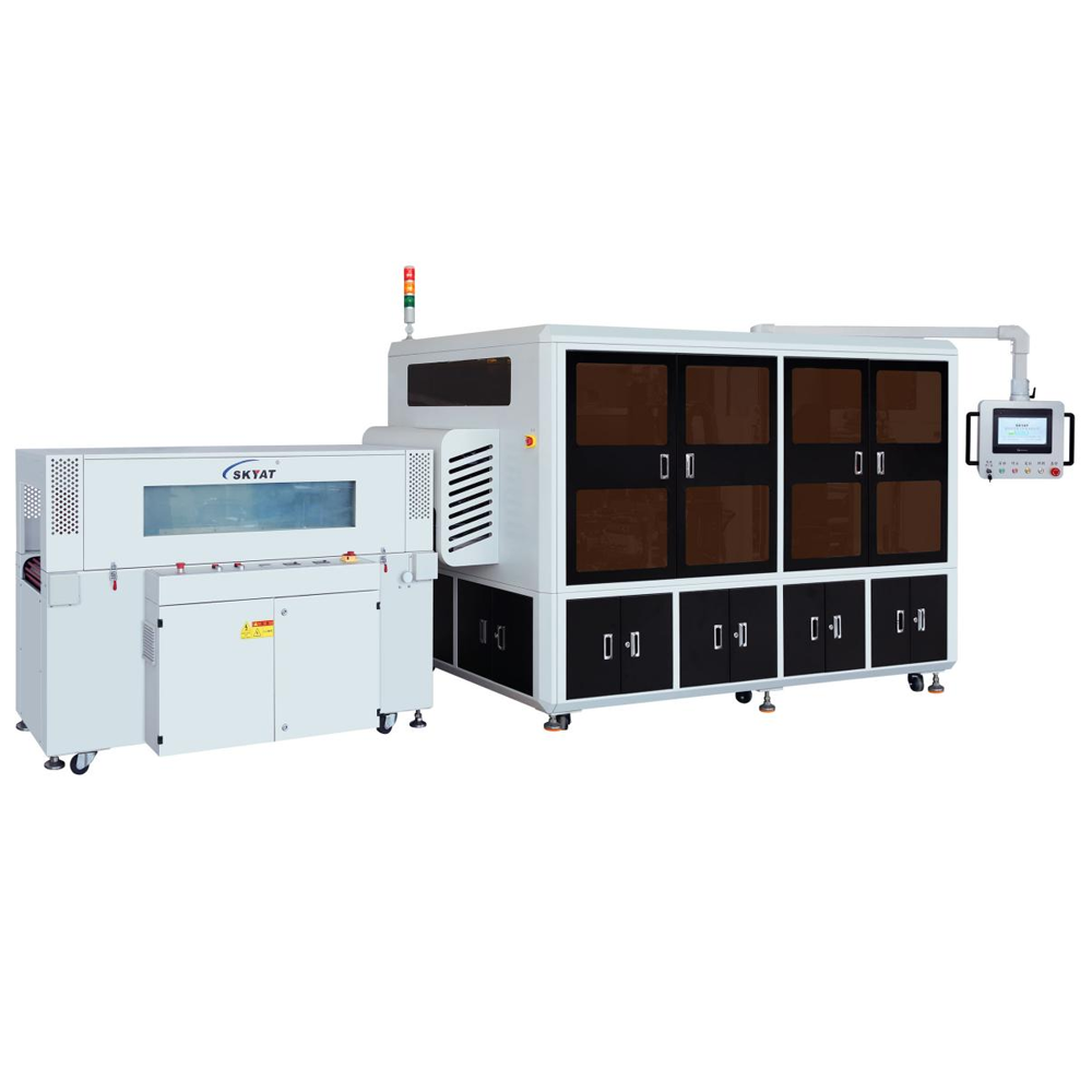 Hidden-line Corner-cutting Wrapping Machine
