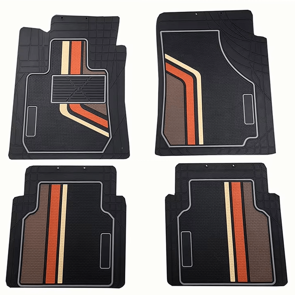 Rubber Universal Car Floor Mats | Waterproof Non Slip Mats