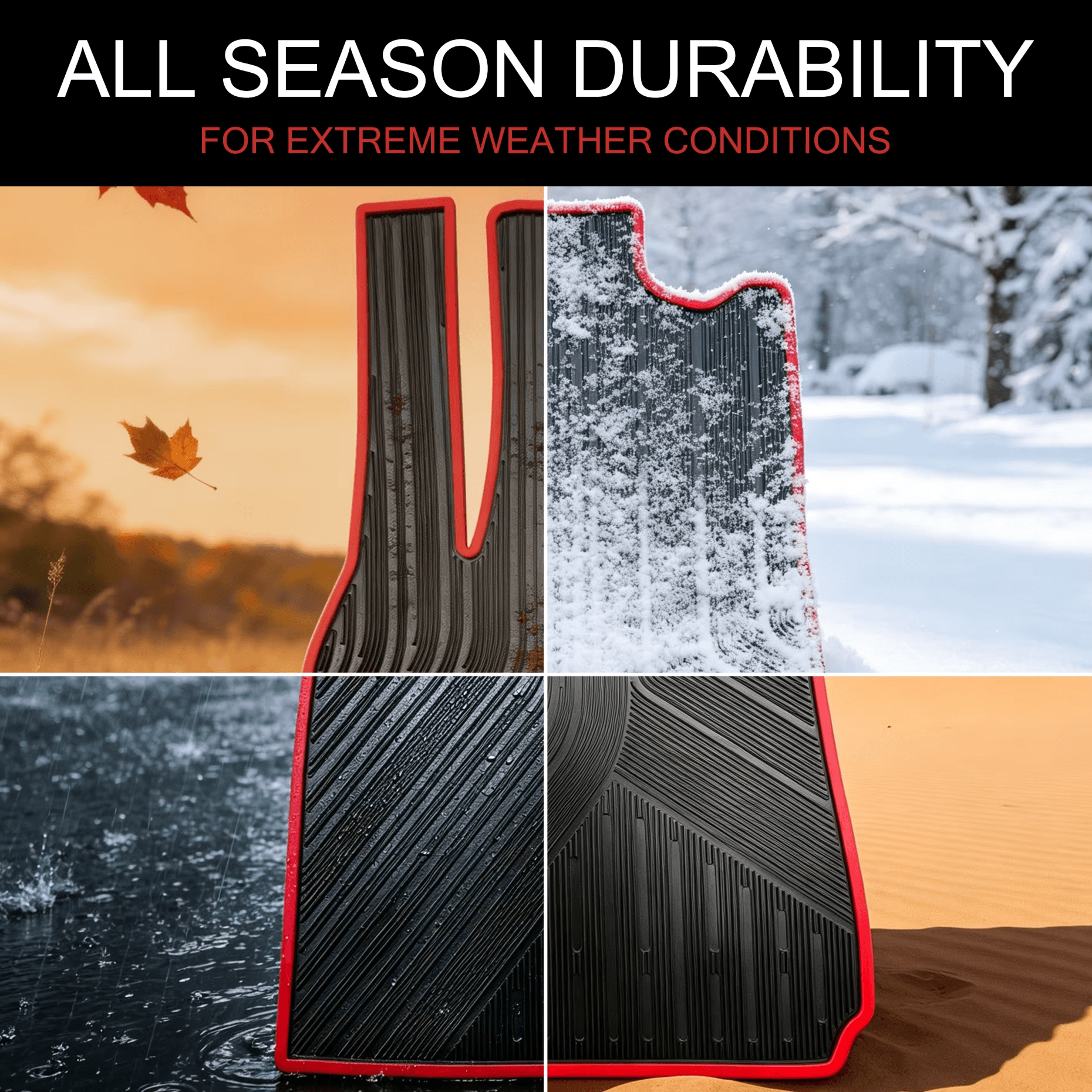 How Do Waterproof Car Floor Mats Protect Your Vehicle from Melted Snow and Rain?