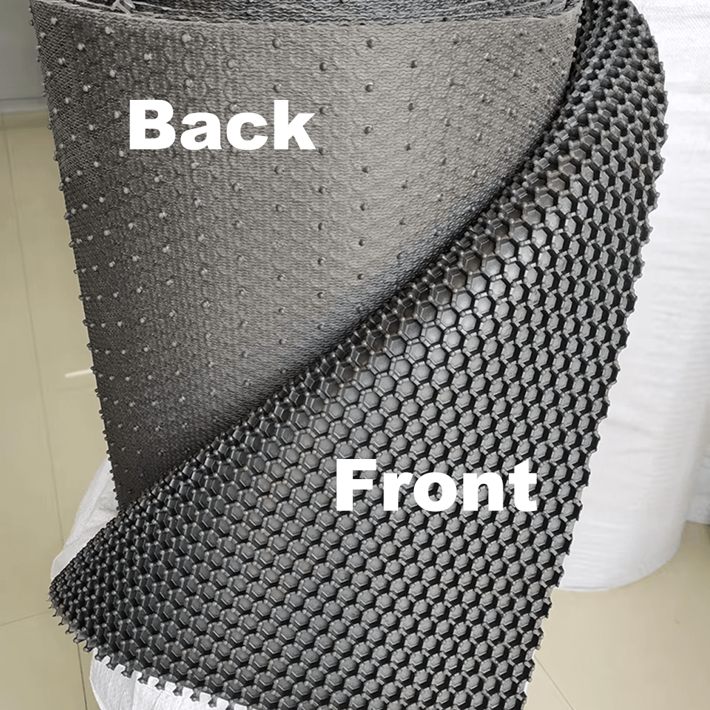 AT5023 PVC Car Floor Mat Roll Material - Honeycomb Texture