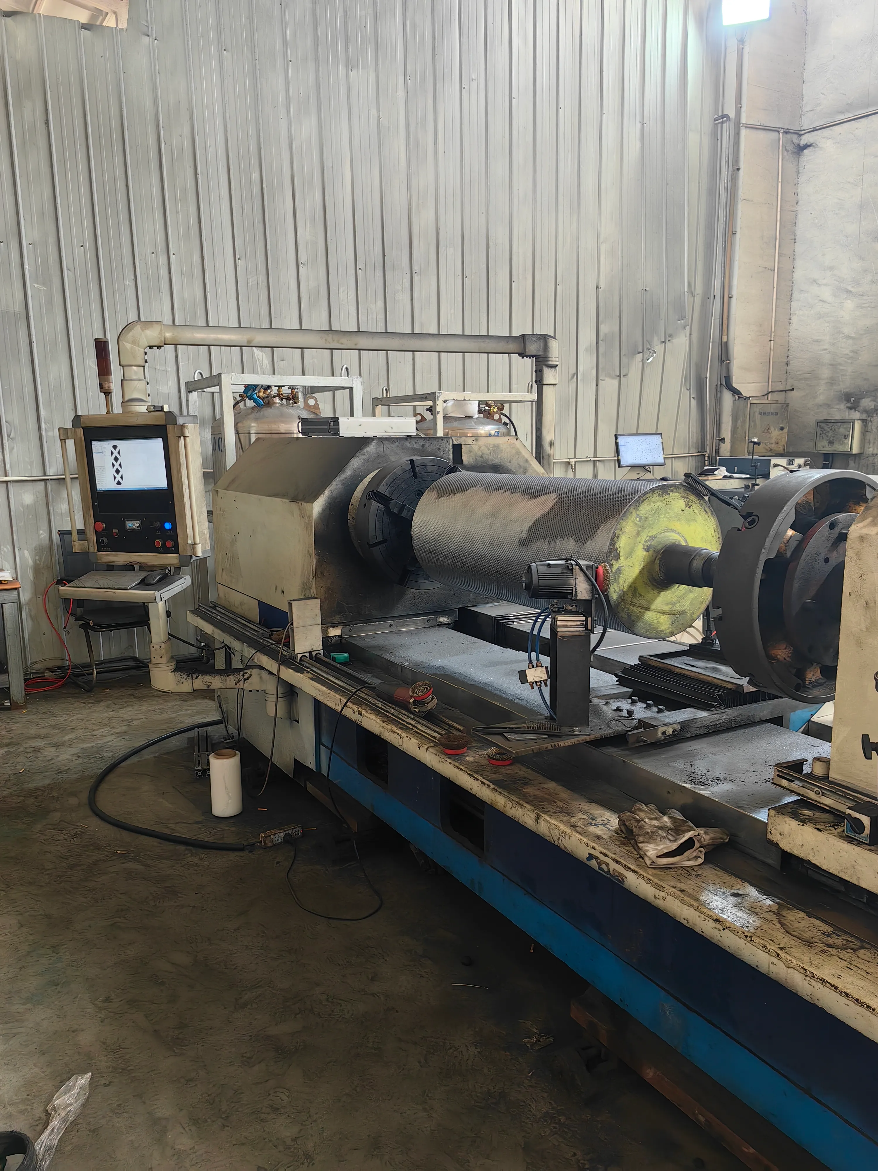 custom roll mold machining for automotive floor mat material