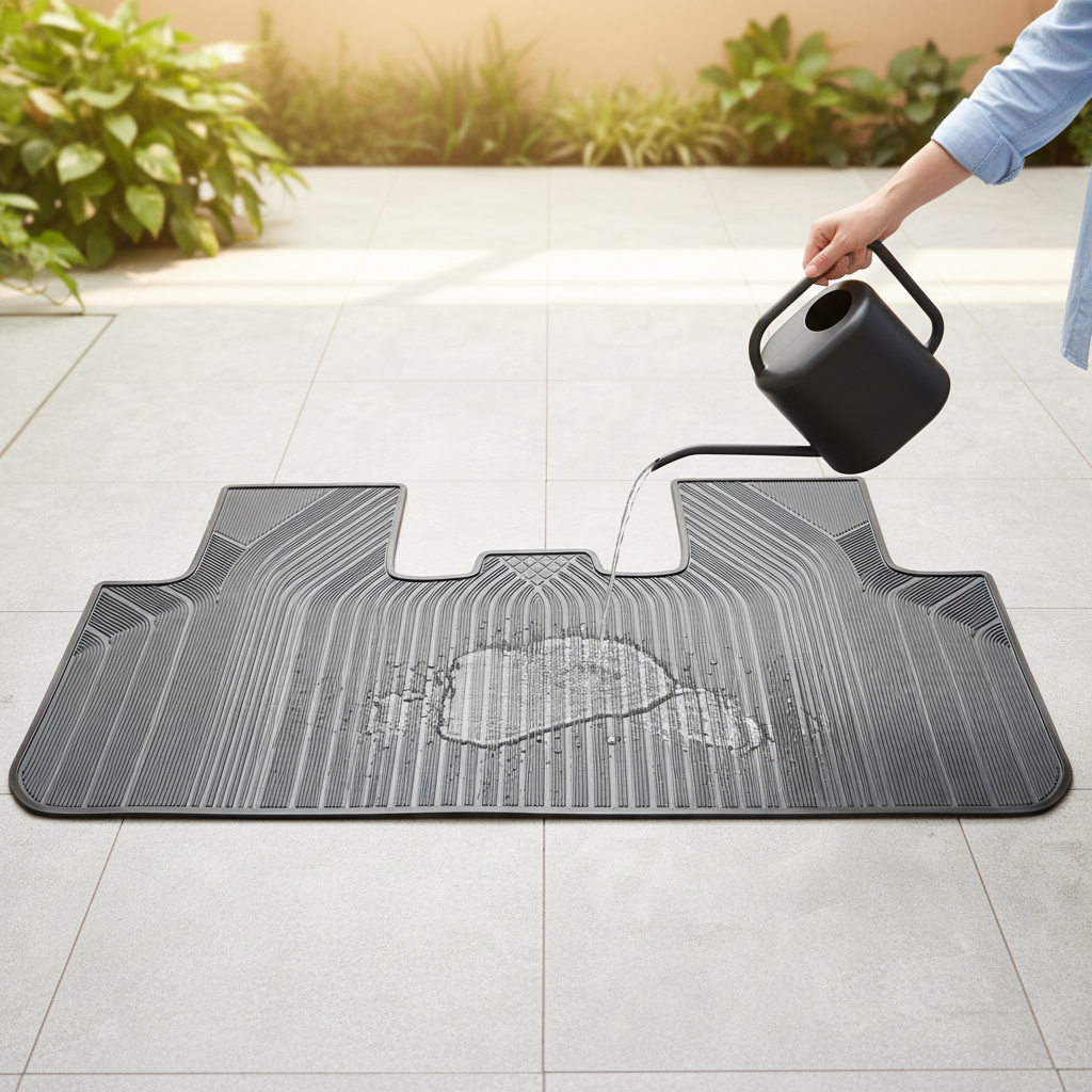 Can Waterproof Car Floor Mats with High Sidewalls Contain Large Spills Like Coffee?
