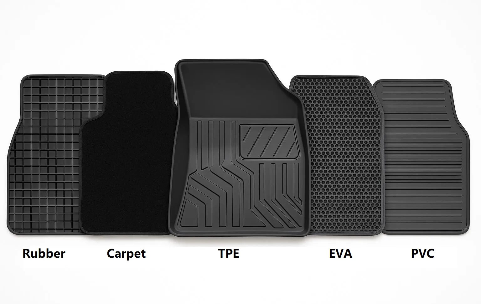 What Are Car Mats Made Of? A Simple Guide to 6 Common Materials
