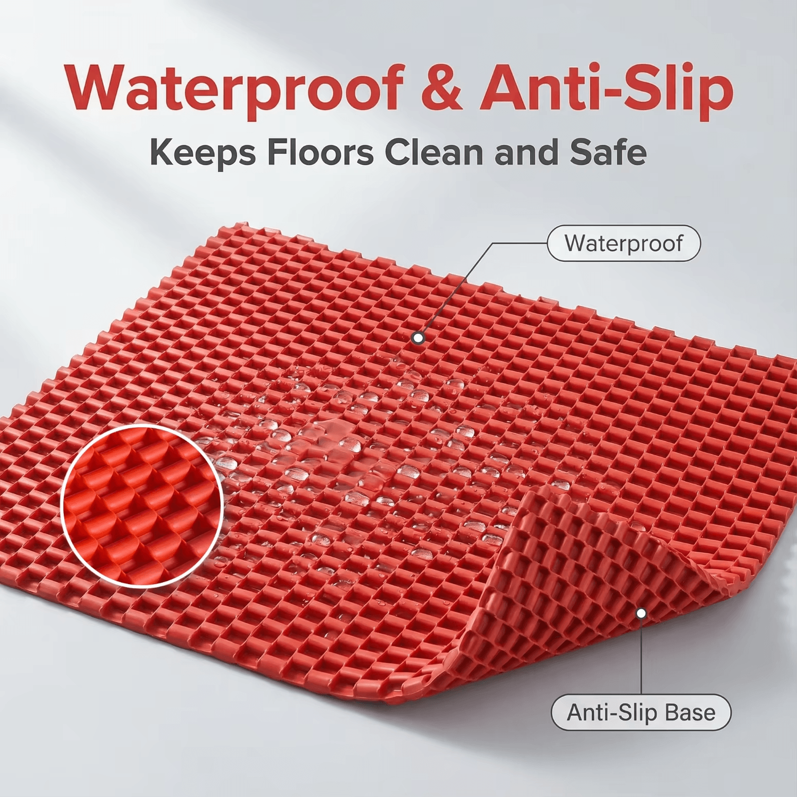 pvc cat liiter mat