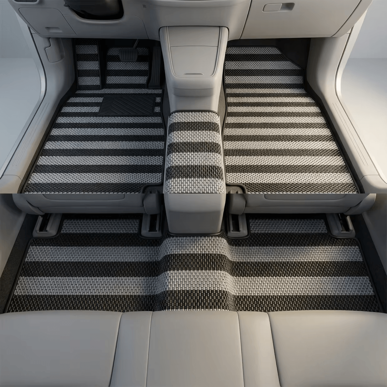 AT5006 chain texture PVC car mat