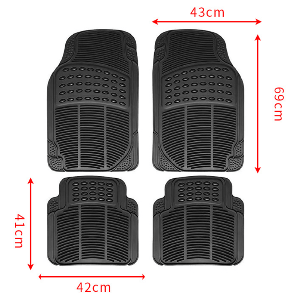 AT5 Universal Car Floor Mats | PVC Waterproof Floor Protection