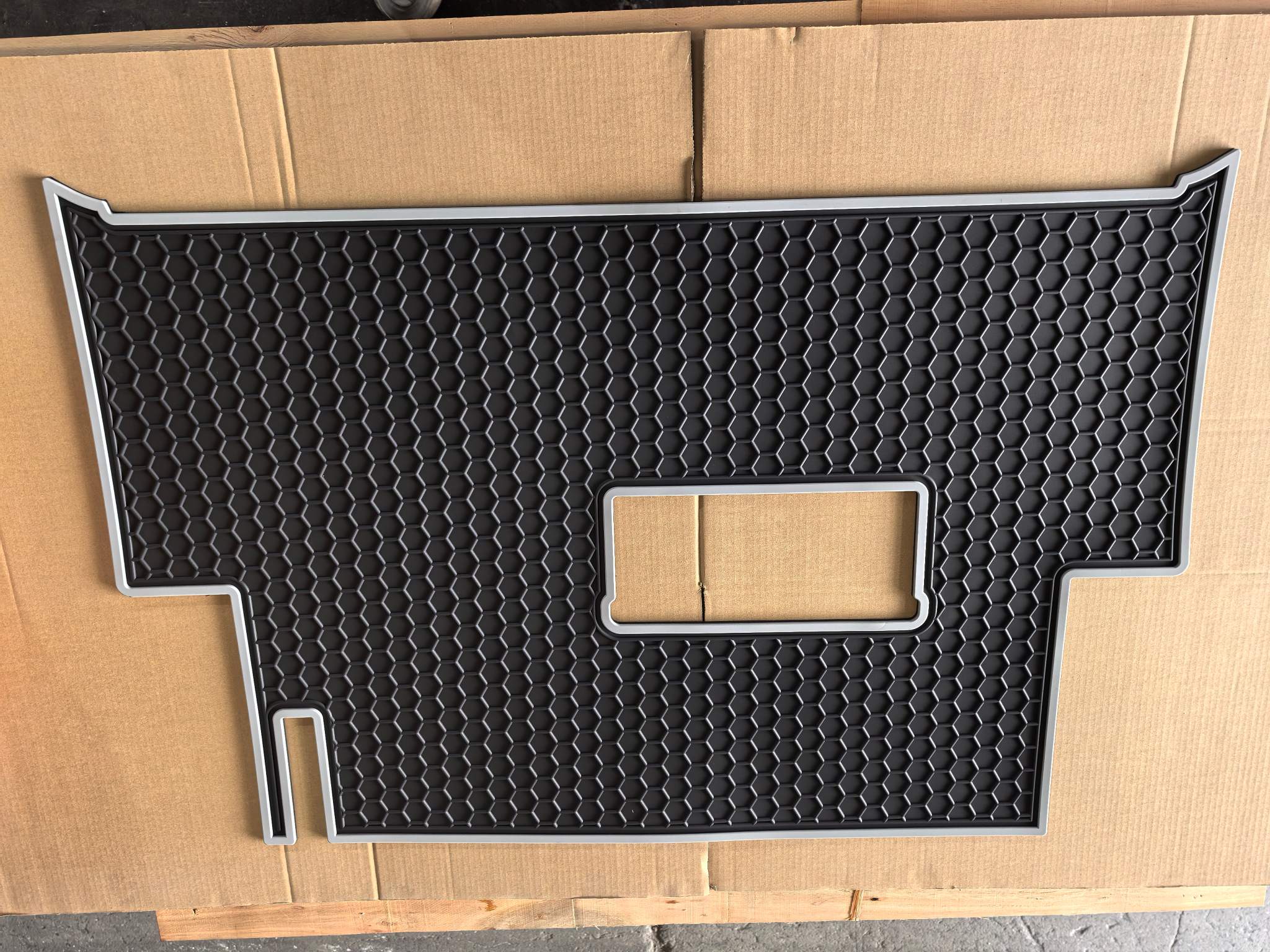 Custom Mold Process for E-Z-GO RXV Golf Cart Latex Floor Mats-4