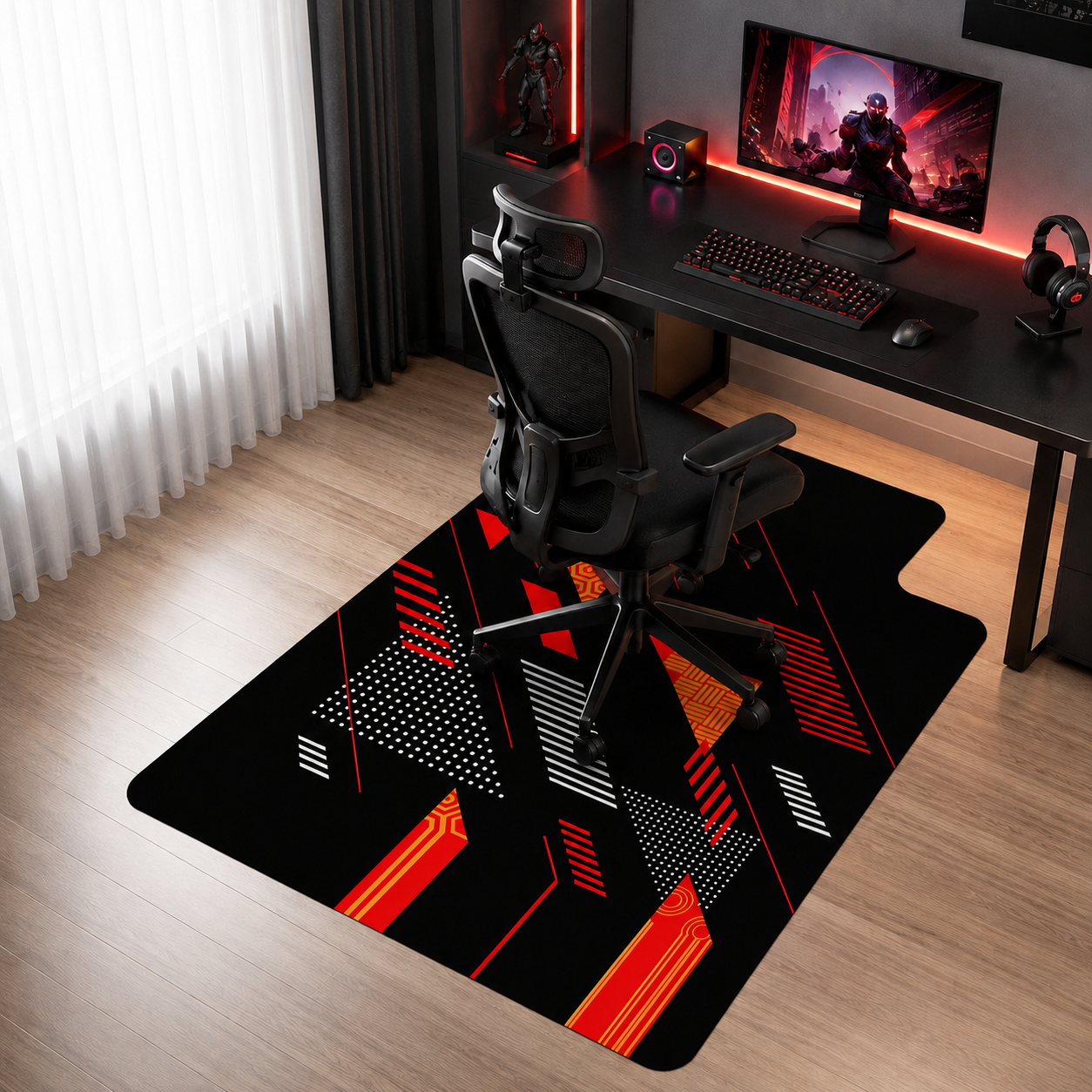 Chair Mat | Custom PVC Floor Protector for Office & Gaming