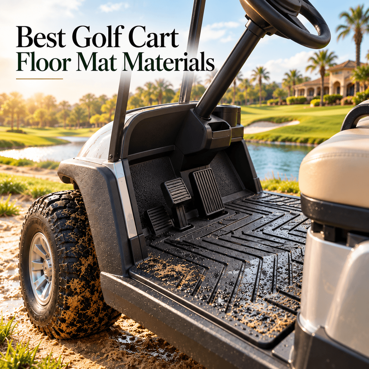 Which Materials Are Best for Golf Cart Floor Mats in High-Usage Environments?