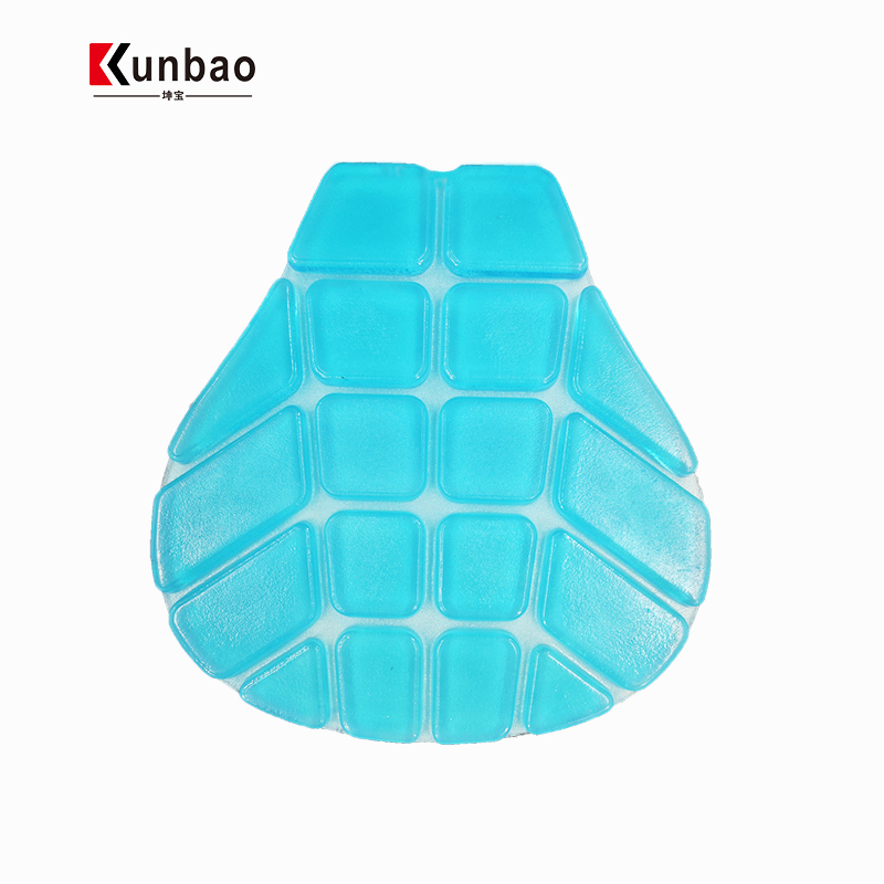 3D Cold Gel Pad Seat Cover Motorcycle Seat Cushion Shock Absorption Pressure Relief Cushion Bike Accessories Motorcycle
