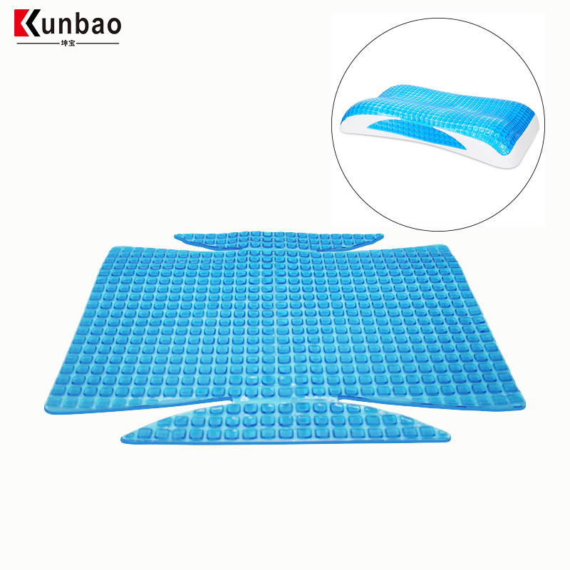 Cooling Gel Pad for Foam Pillow Factory Gel Insert for Bedding Products