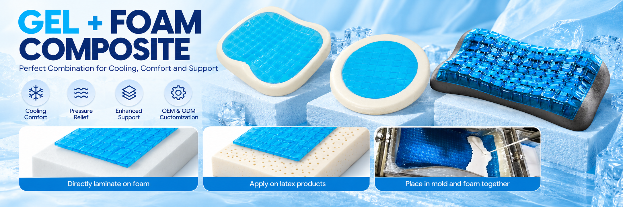 Ergonomic Gel Cushions & Office Comfort Solutions