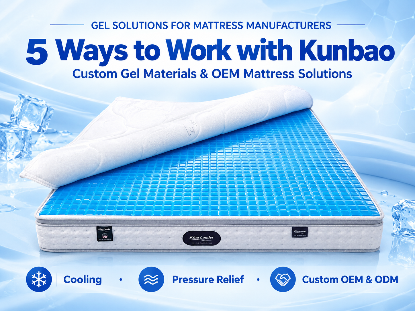 5 Ways We Work with Mattress Manufacturers – Custom Gel Solutions