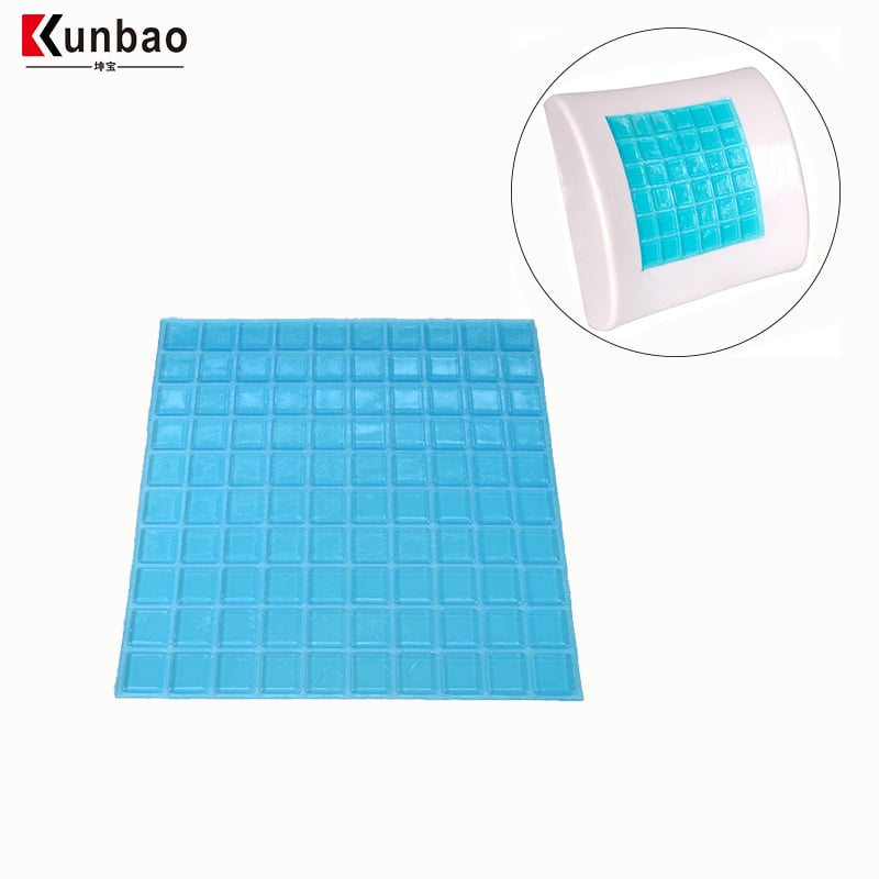 Non Toxic Summer Cooling Gel Pad Orthopedic Back Care Cushion for Breathable Lumbar Back Pillow Chair Cushion Back Cushion Seat