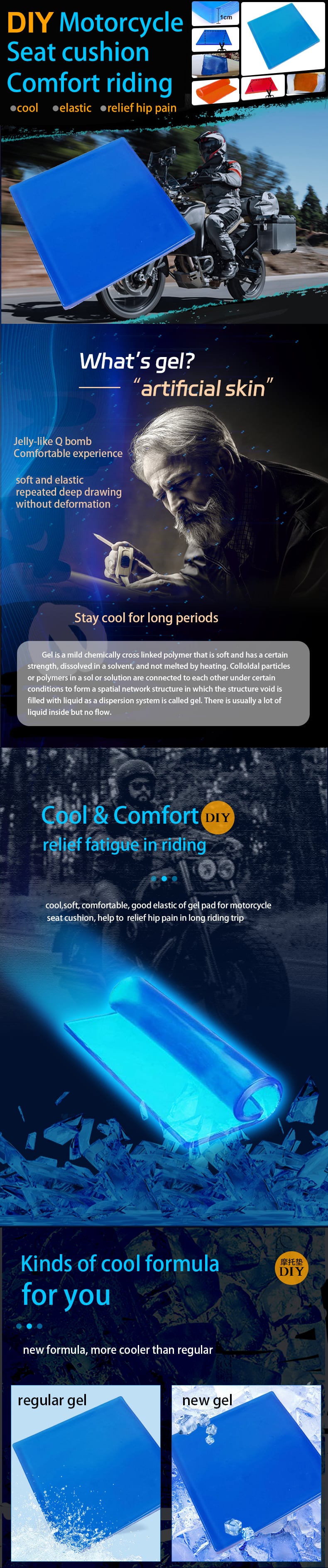 alt="cooling gel seat pad"