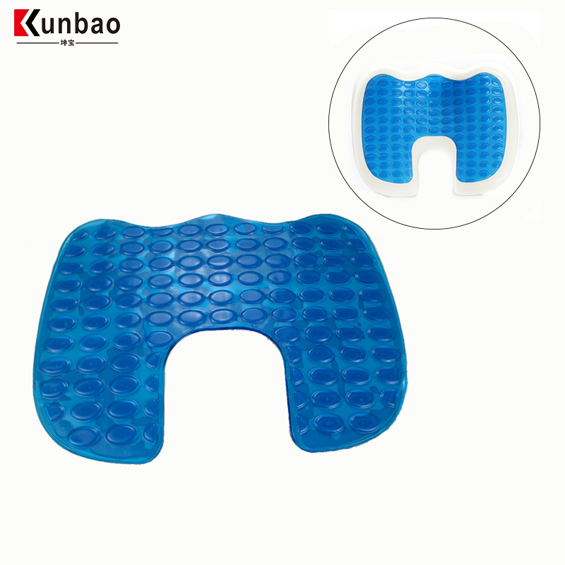 Cooling Gel Pad Self Cooling Ice Cold Gel Pad Orthopedic Lumbar Pillows Seat Cushions Chair Cushion Seat Pad Back Cushion Seat