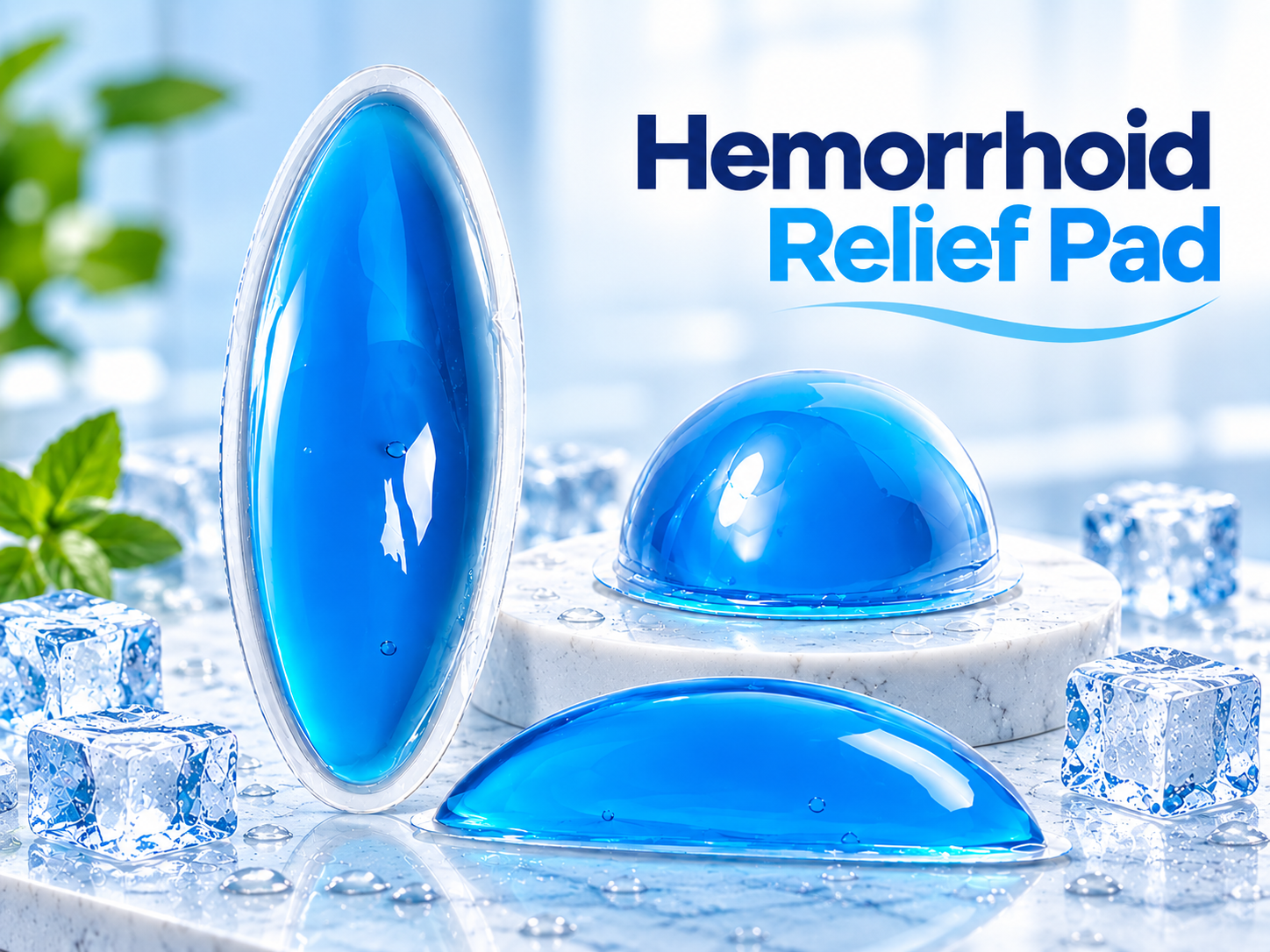 Hemorrhoid Relief Gel Pads: Custom Cooling Gel Solutions for Personal Care