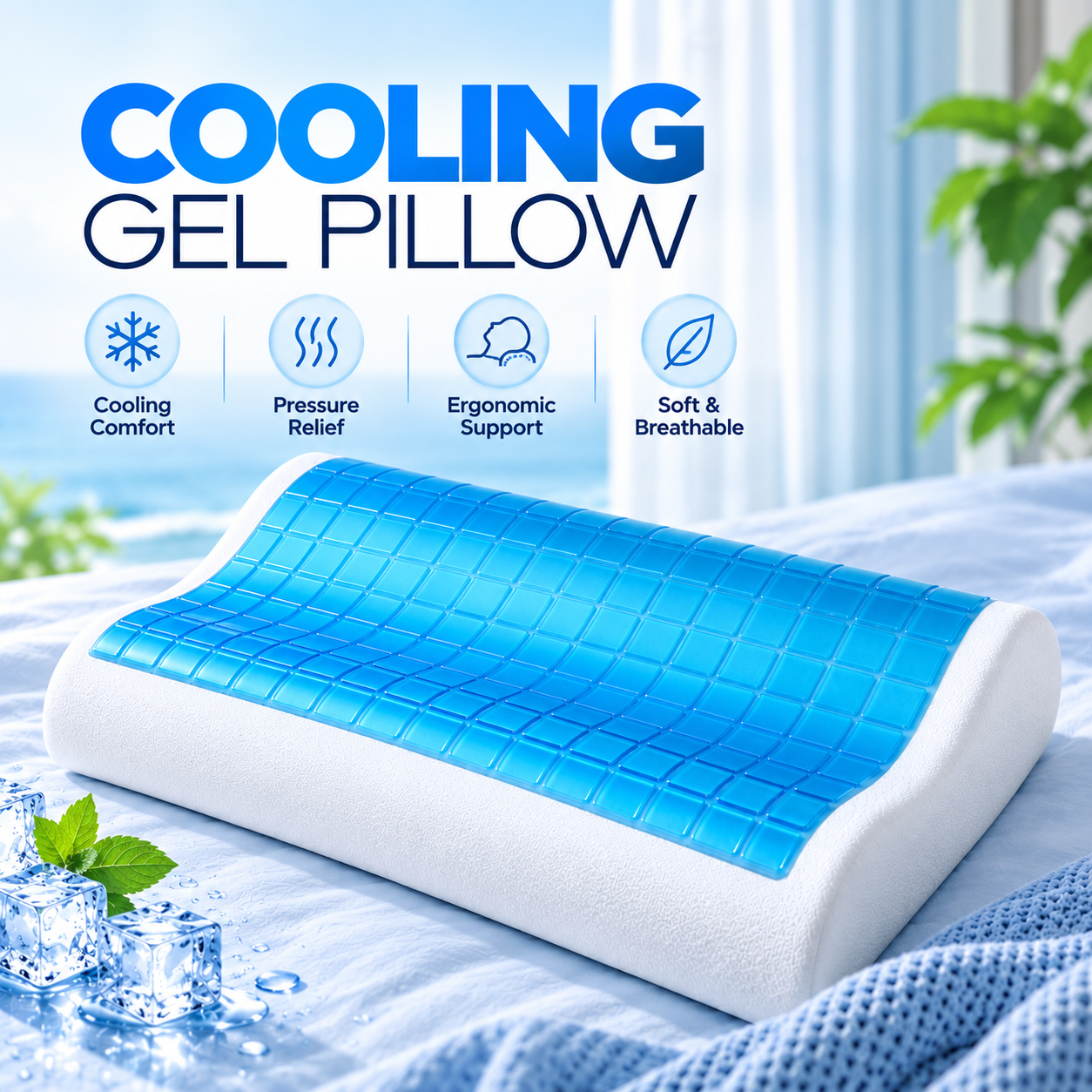 Cooling Gel Pad for Foam Pillow Factory Gel Sheet for Pillow Manufacturing
