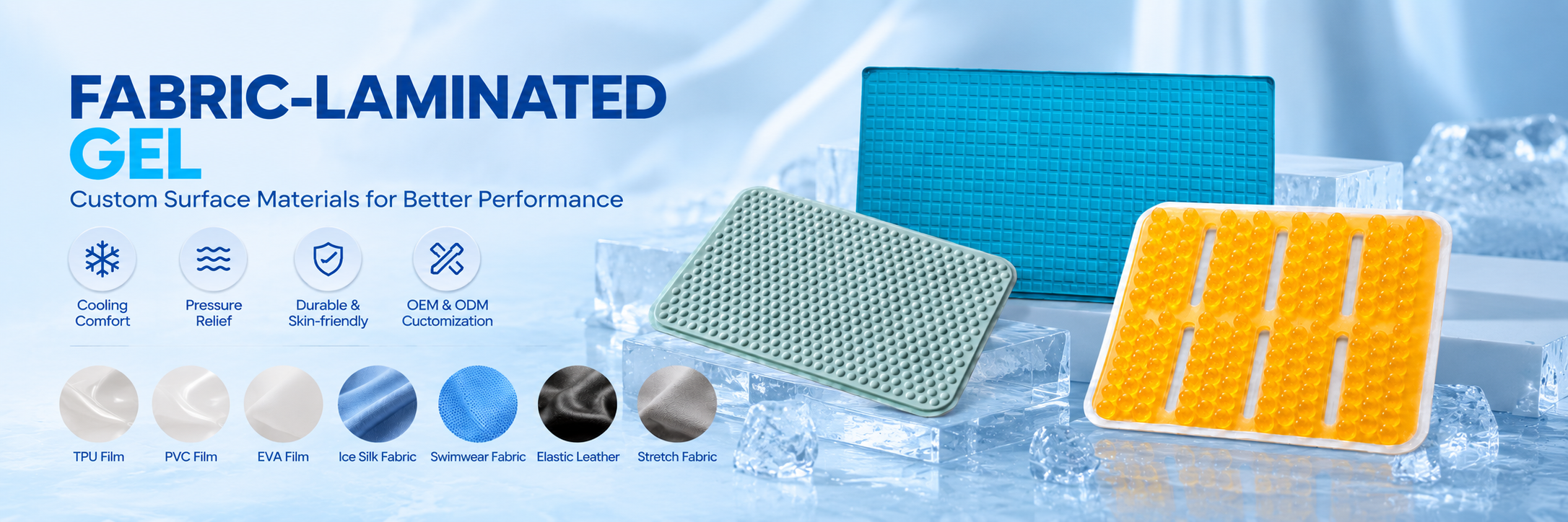 water circulation cooling gel mattress topper-0