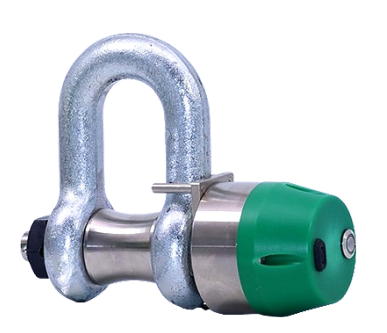Large Capacity 2T-150T Wireless Shackle Load Cell Digital Weight Sensor Alloy Steel IP67 Waterproof 0.03% Accuracy Crane