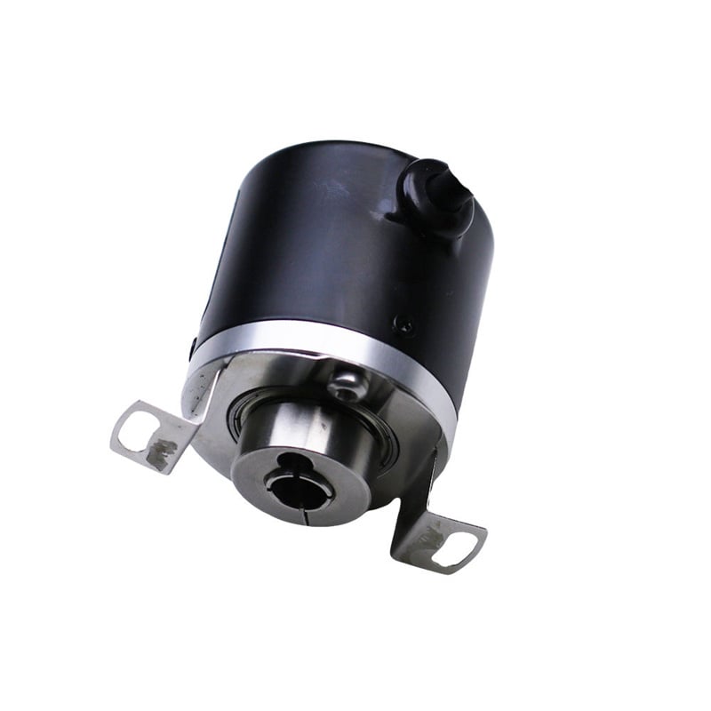 Multiturn roterende encoder i rustfrit stål, absolut, med hul akse (10/12/15/16/17 bit) til motorer/servomotorer